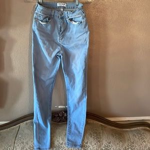Brand new Wax jean blue skinny jeans